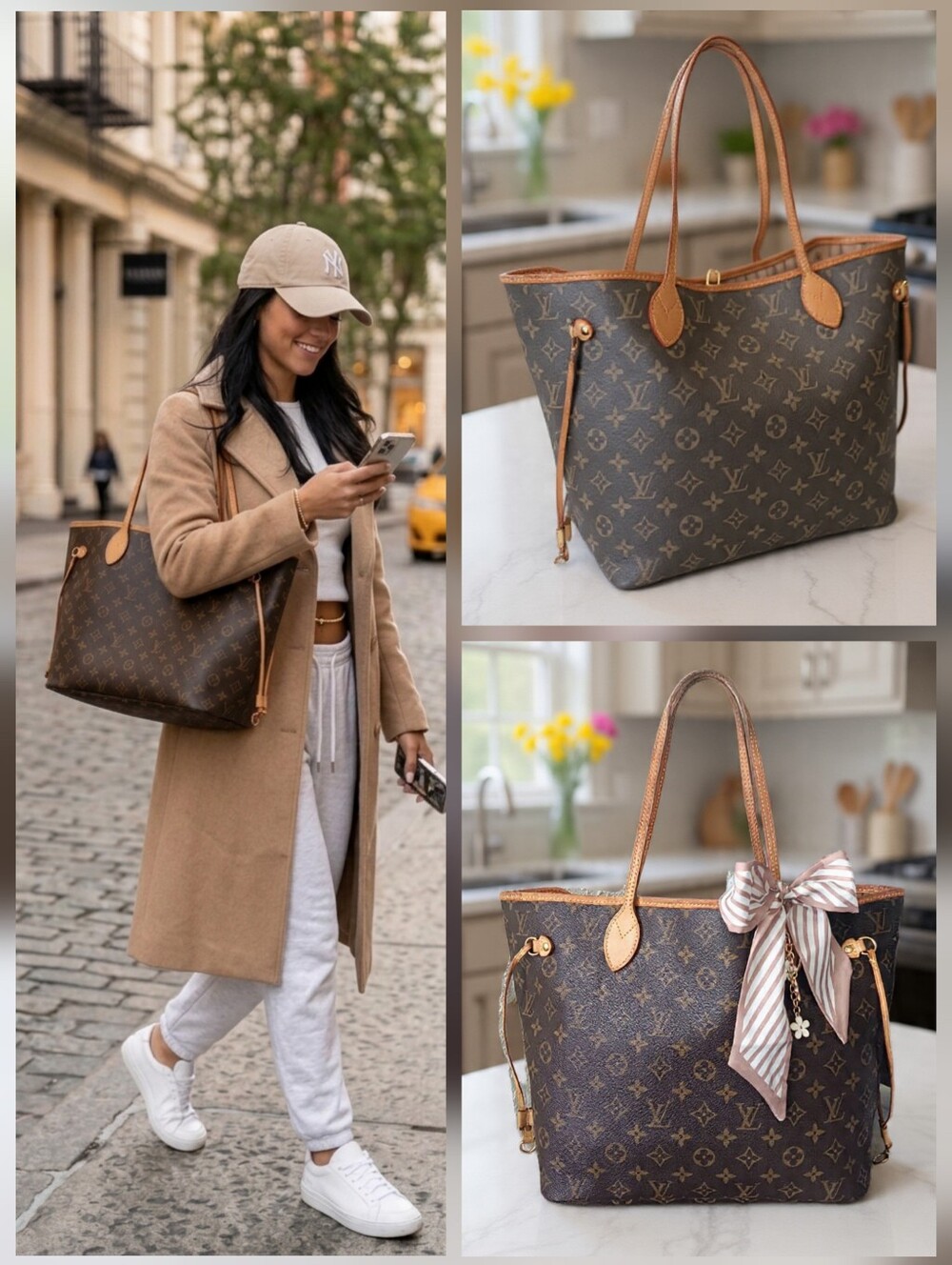 Louis Vuitton Neverfull MM Monogram Tote Bag ✨️ Very Clean